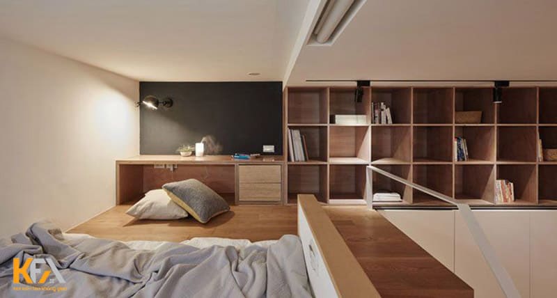 Thiết kế căn hộ mini đầy đảu công năng và tiện nghi