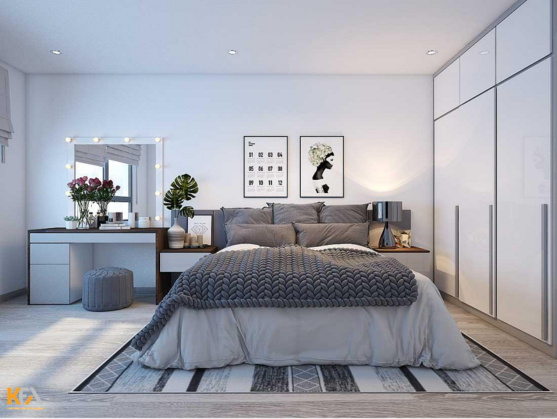 Ý tưởng thiết kế nội thất phòng ngủ ấm áp