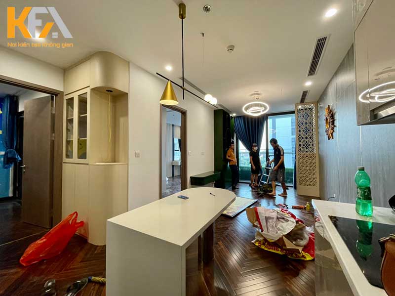 Cam kết thi công giống bản vẽ thiết kế 99%