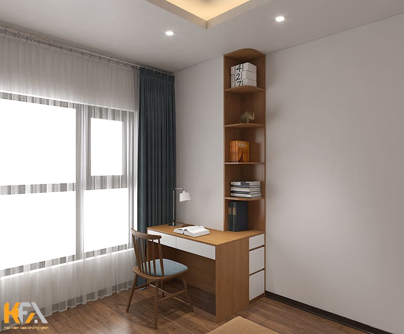 Căn hộ chung cư 2 phòng ngủ An Bình City – 62m2 phong cách Indochine