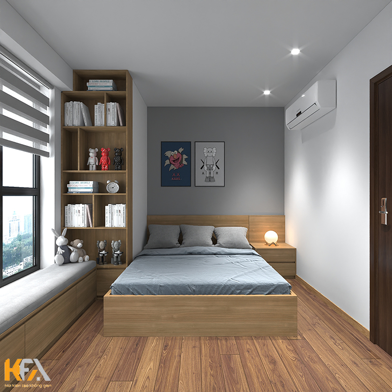 Thiết kế nội thất căn hộ chung cư 120m2-3 phòng ngủ