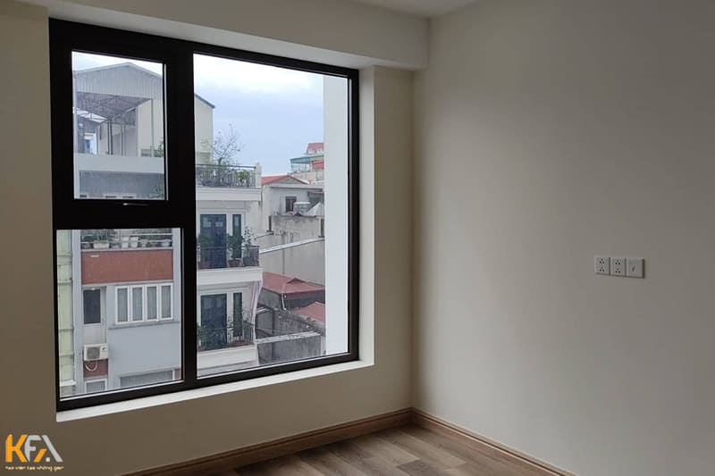 Cửa sổ lùn nhôm kính hiện nay phổ biến tại các căn hộ hiện đại
