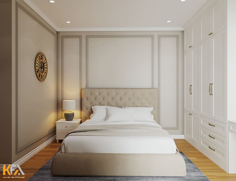 Thiết kế nội thất phòng ngủ phụ theo xu hướng tối giản