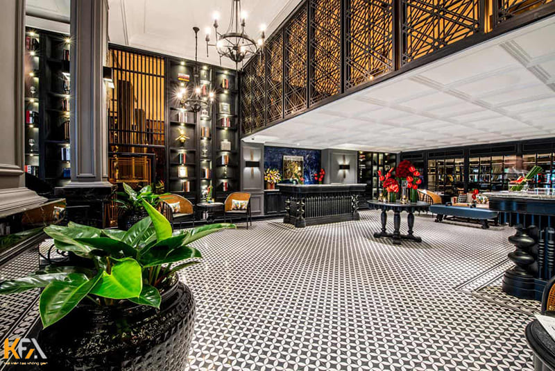 Thiết kế khách sạn 4 sao phong cách Indochine