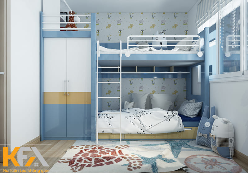 59+ Mẫu phòng ngủ giường tầng hiện đại cho trẻ em và người lớn