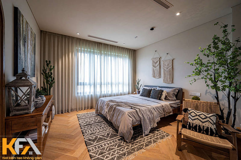 Thiên nhiên là một phần không thể thiếu trong thiết kế phòng ngủ phong cách Địa Trung Hải