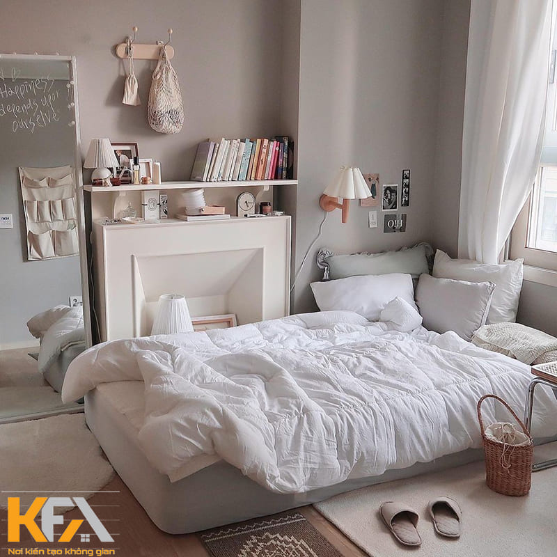 Những mẫu phòng ngủ phong cách Hàn Quốc đẹp hút hồn  Vua Nệm