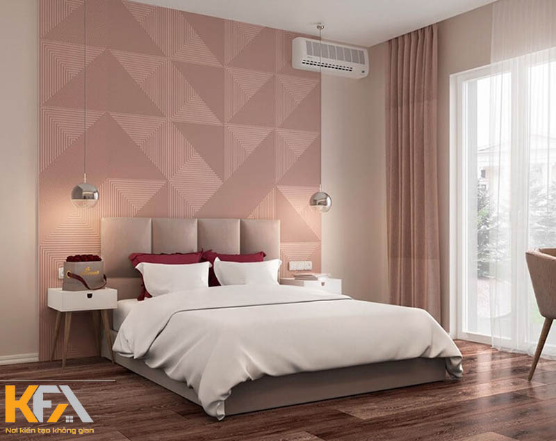 Ngỡ Ngàng 55+ mẫu thiết kế phòng ngủ màu hồng Đẹp nhất 2023