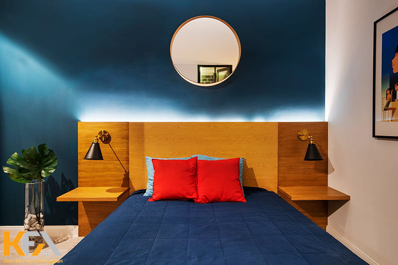 Ý nghĩa của màu xanh trong thiết kế nội thất phòng ngủ