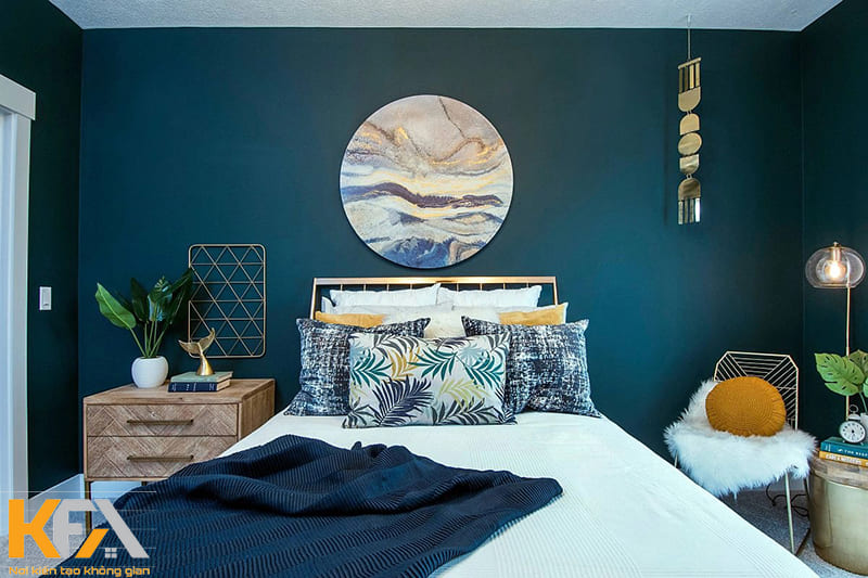 KFA sẽ gợi ý cho bạn những mẫu phòng ngủ màu xanh hot nhất hiện nay