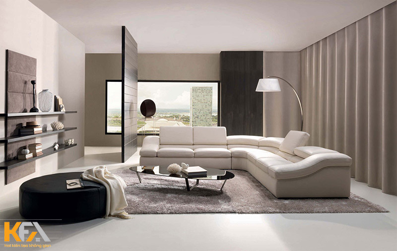 Thiết kế phòng khách tối giản | 35+ Mẫu thiết kế độc đáo nhất 2023