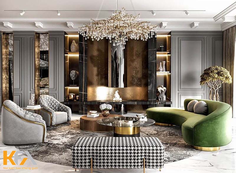 15+ Mẫu thiết kế phòng khách Luxury sang trọng, xứng tầm đẳng cấp
