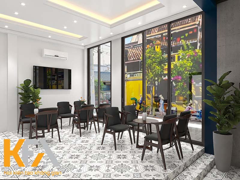 Mẫu thiết kế quán cafe Đông Dương thu hút sự quan tâm của khách hàng