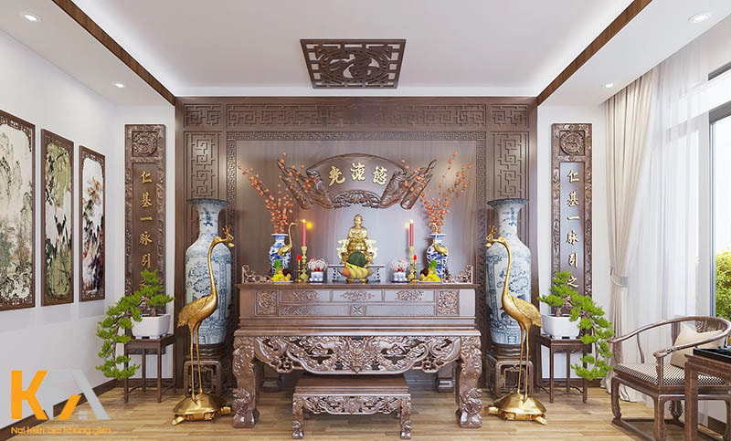 Ý nghĩa phòng thờ trong đời sống văn hóa người Việt