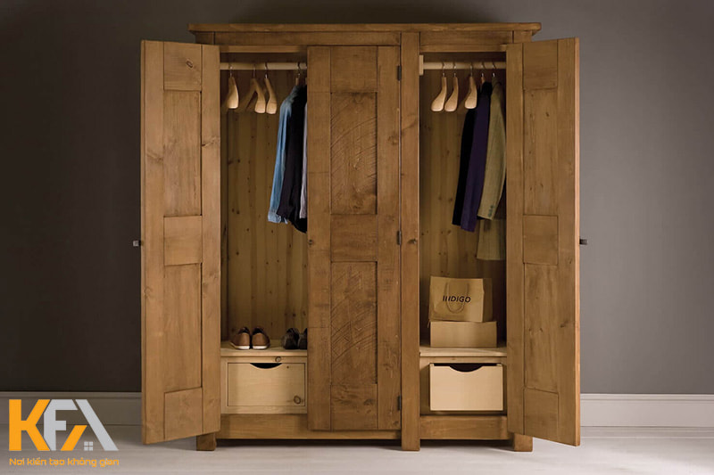 Thiết kế tủ mini từ chất liệu gỗ hiện đại, nhẹ nhàng phù hợp với mọi không gian